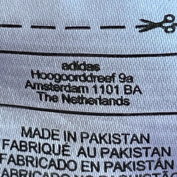 Adidas Girls T-Shirt Dress Black with White Trefoil Logo and Trim     Size M - Picture 5 of 7